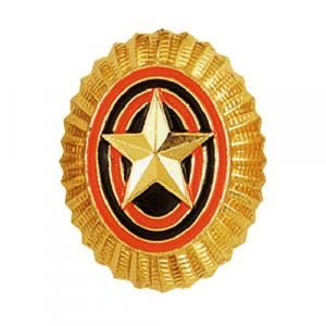 Кокарда ОВ (золотая) малая 