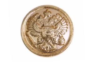 Пуговицы (золотые) 22 мм 