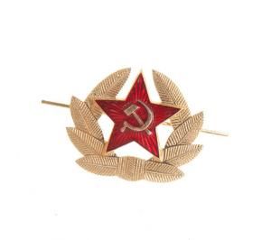 Кокарда СА рядового состава (золотая)