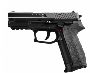Пистолет пневм.Stalker STSS (аналог "SIG Sauer SP2022") к.4,5мм, металл-пластик, 120 м/с, HOP-UP, магазин 21 шарик, чёрный, 760г 